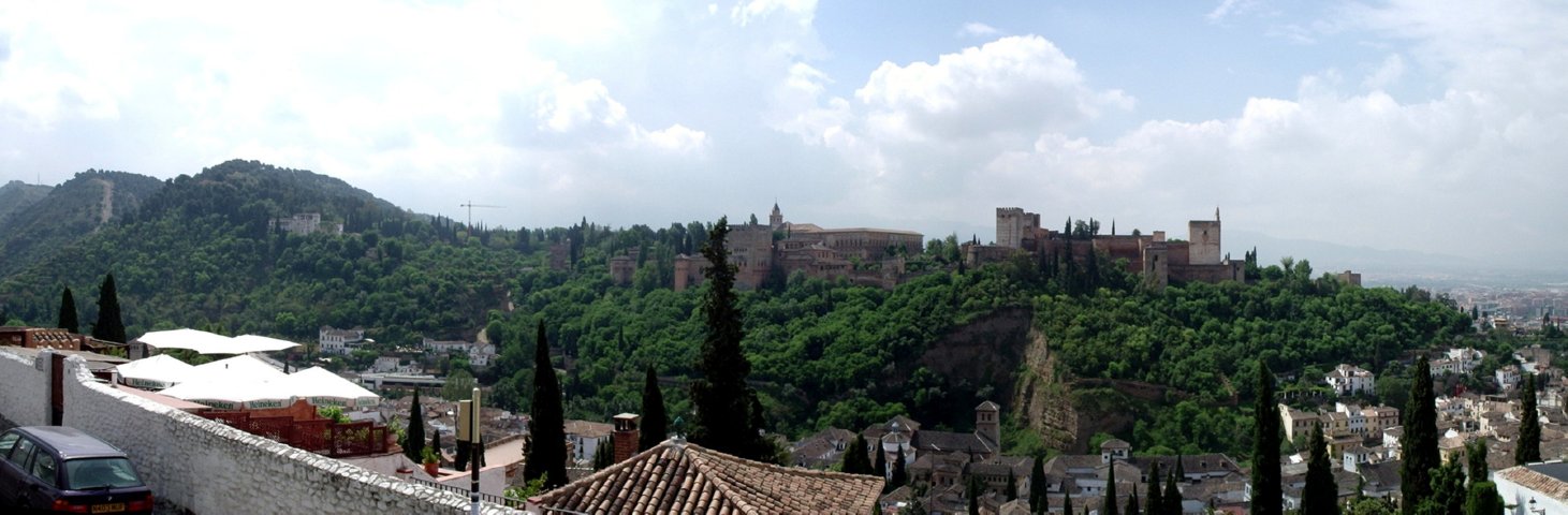 03  Panorama vanaf Mirador de san nicolas op alhambra